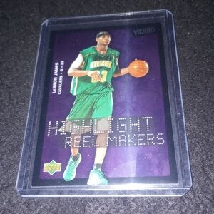 Lebron James Rookie 2003 Upper Deck Victory foil #222 Panini Los Angeles Lakers